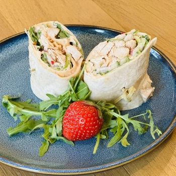 Mini tortille z kurczakiem